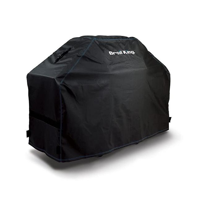 Broil King 68487 Heavy Duty PVC Polyester Grill Cover,Black, 58-Inches