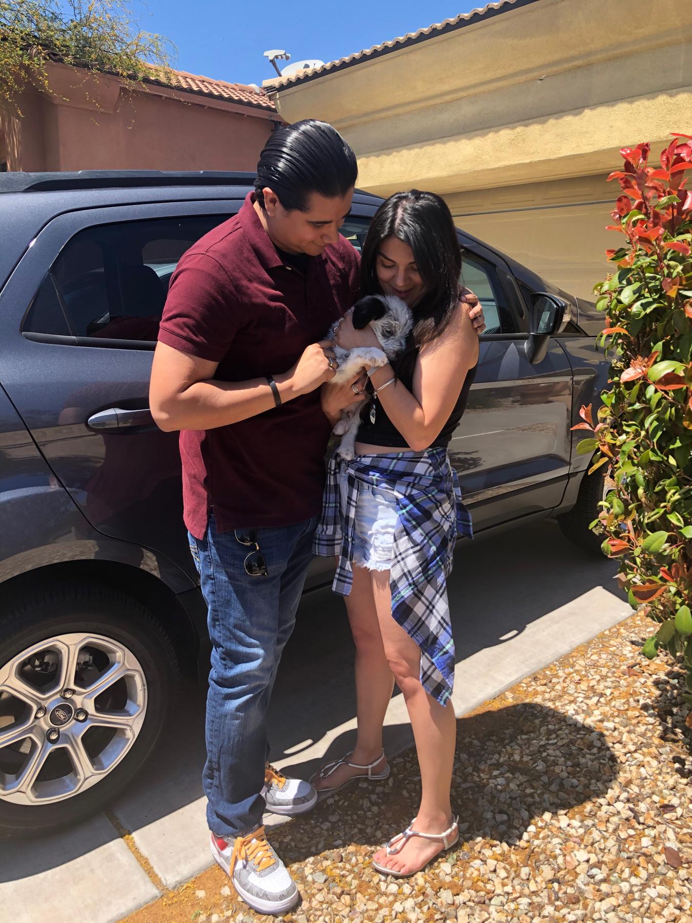 When we started to grow our family. We went to get Marvel on April 17, 2020. Best day ever.