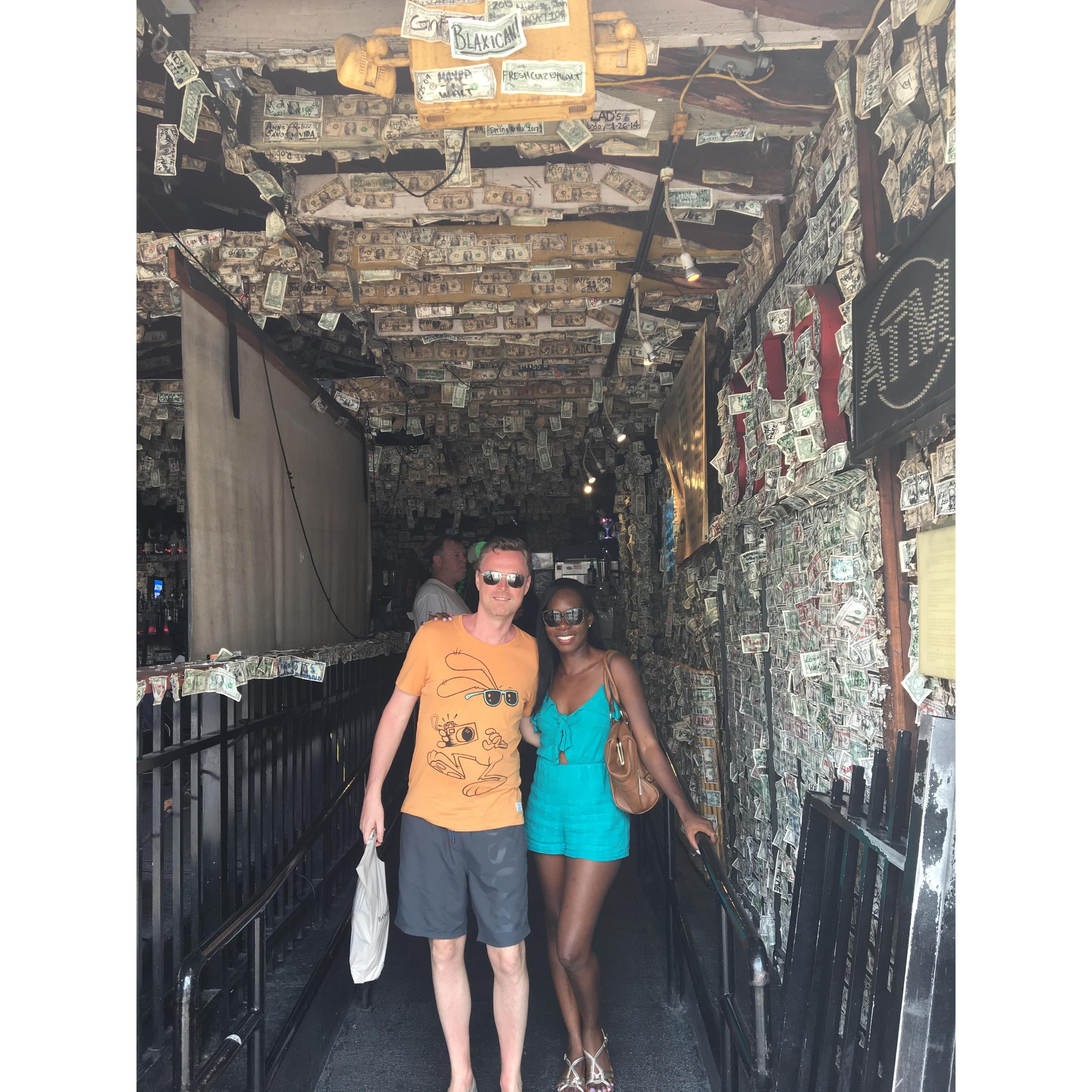 Look real good. It’s all dollar bills.