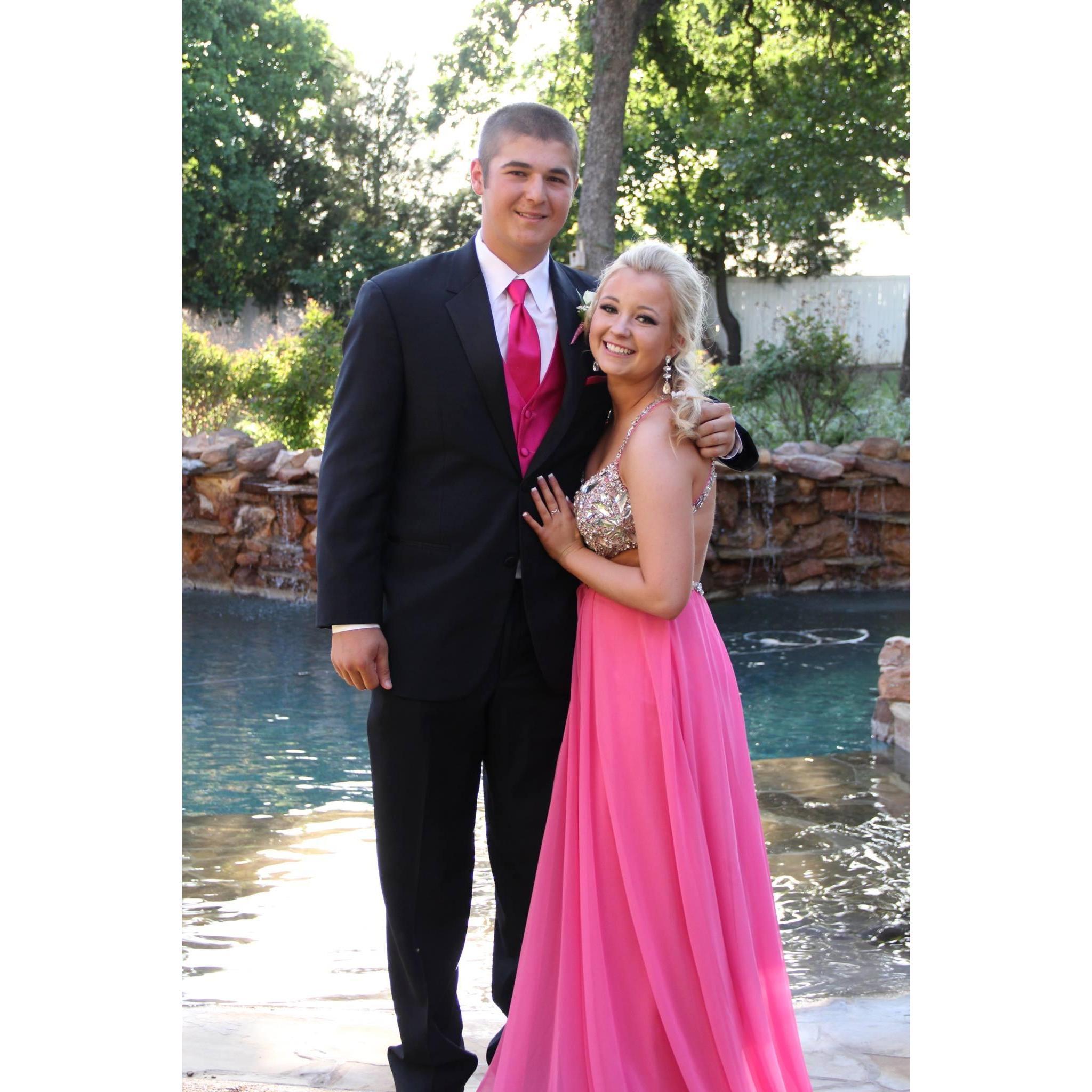 Baby Josh & Tiff at Junior Prom