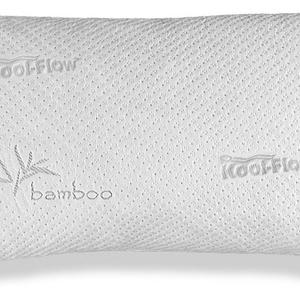 Pillows for Sleeping, Hypoallergenic Bed Pillow for Side Sleeper – ADJUSTABLE Loft Bamboo Memory Foam Pillow - Kool-Flow Micro-Vented Bamboo Cover, Washable - Premium - MADE IN THE USA – KING