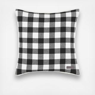 Cabin Plaid Square Pillow