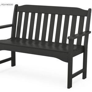 Cottage 48" Bench Black