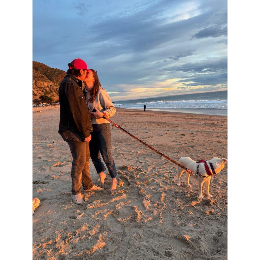 Sycamore Cove Beach, Malibu, CA. November 30, 2024.