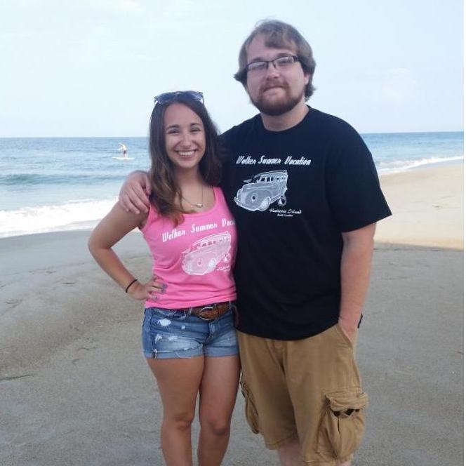 On our first vacation to the Outer Banks, North Carolina - July 2015