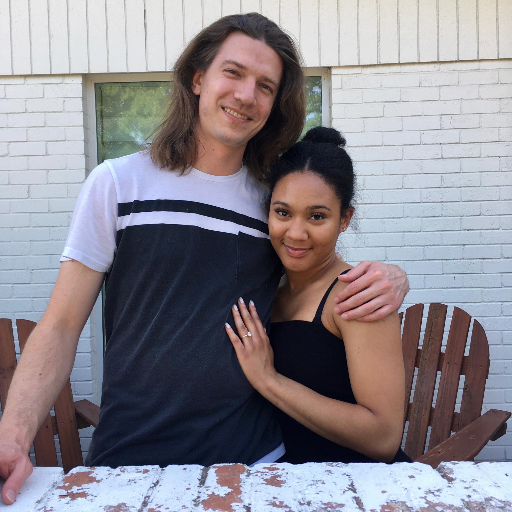 We got engaged!