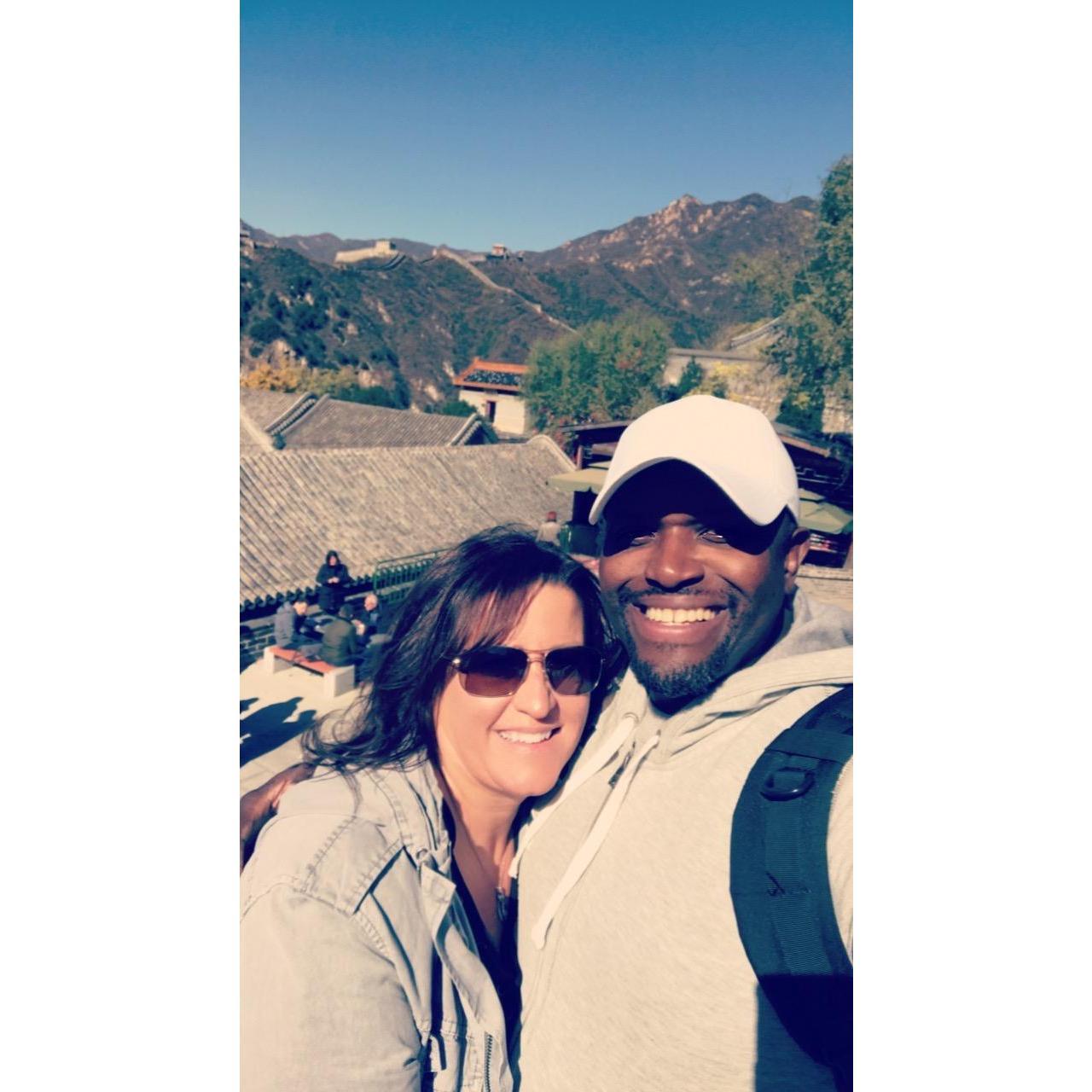 At the Great Wall of China - 2017