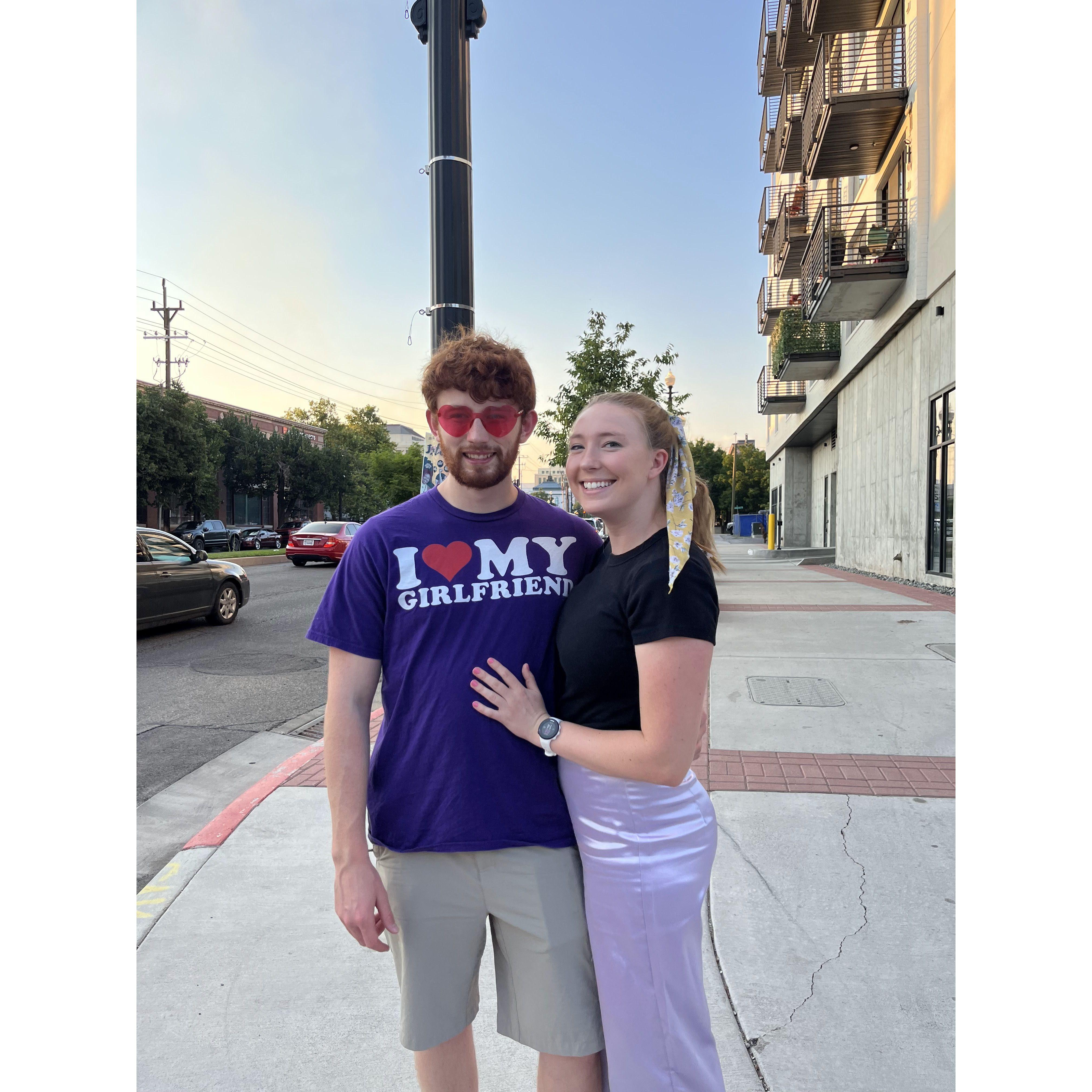 Just a man who loves his girlfriend