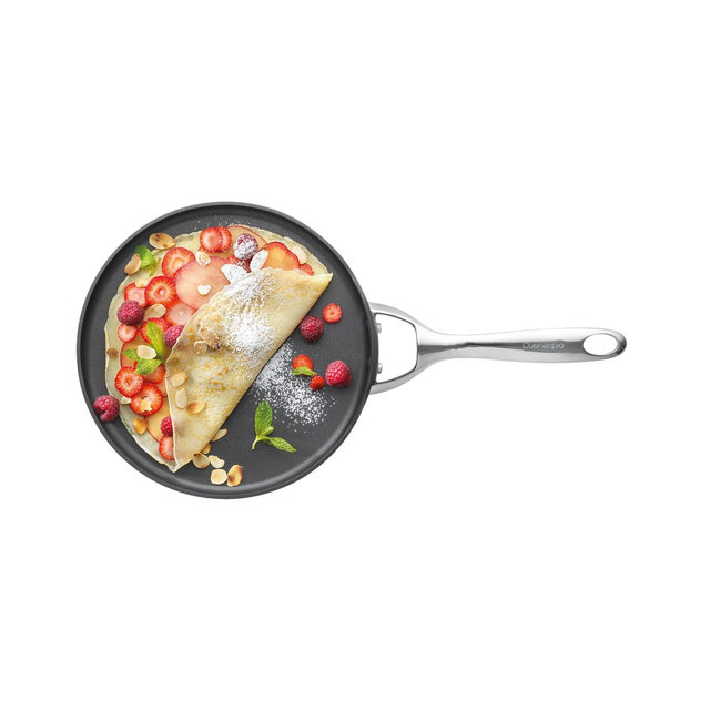 Cuisine::pro® ID3 9.5" Hard anodized Cast Crepe Pan
