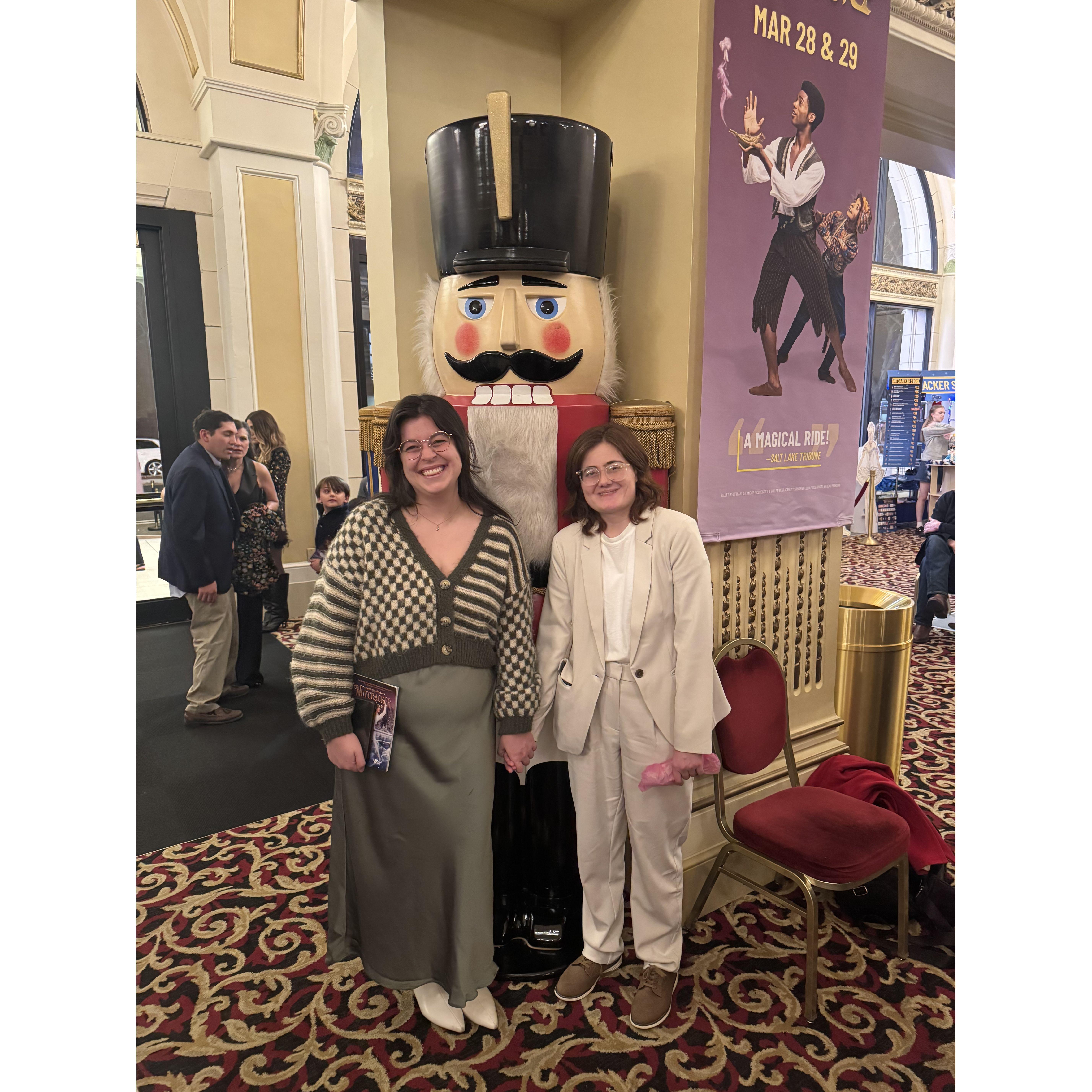 Juniper's first Nutcracker!