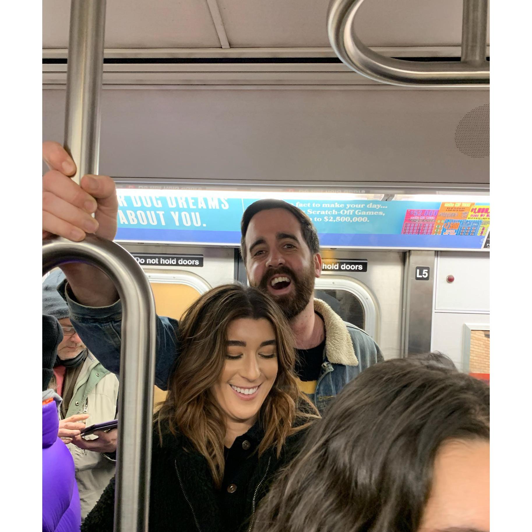 NYC, February 2020