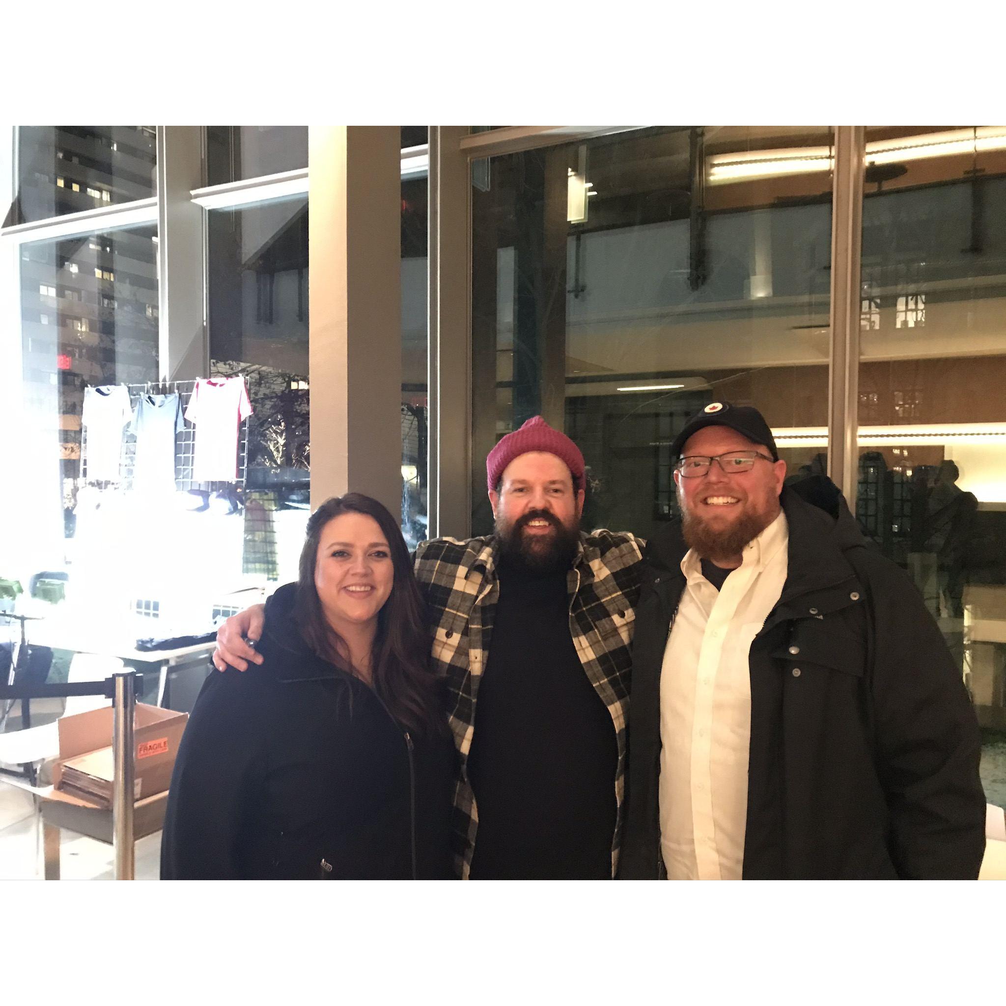 Meeting Donovan Woods in Toronto