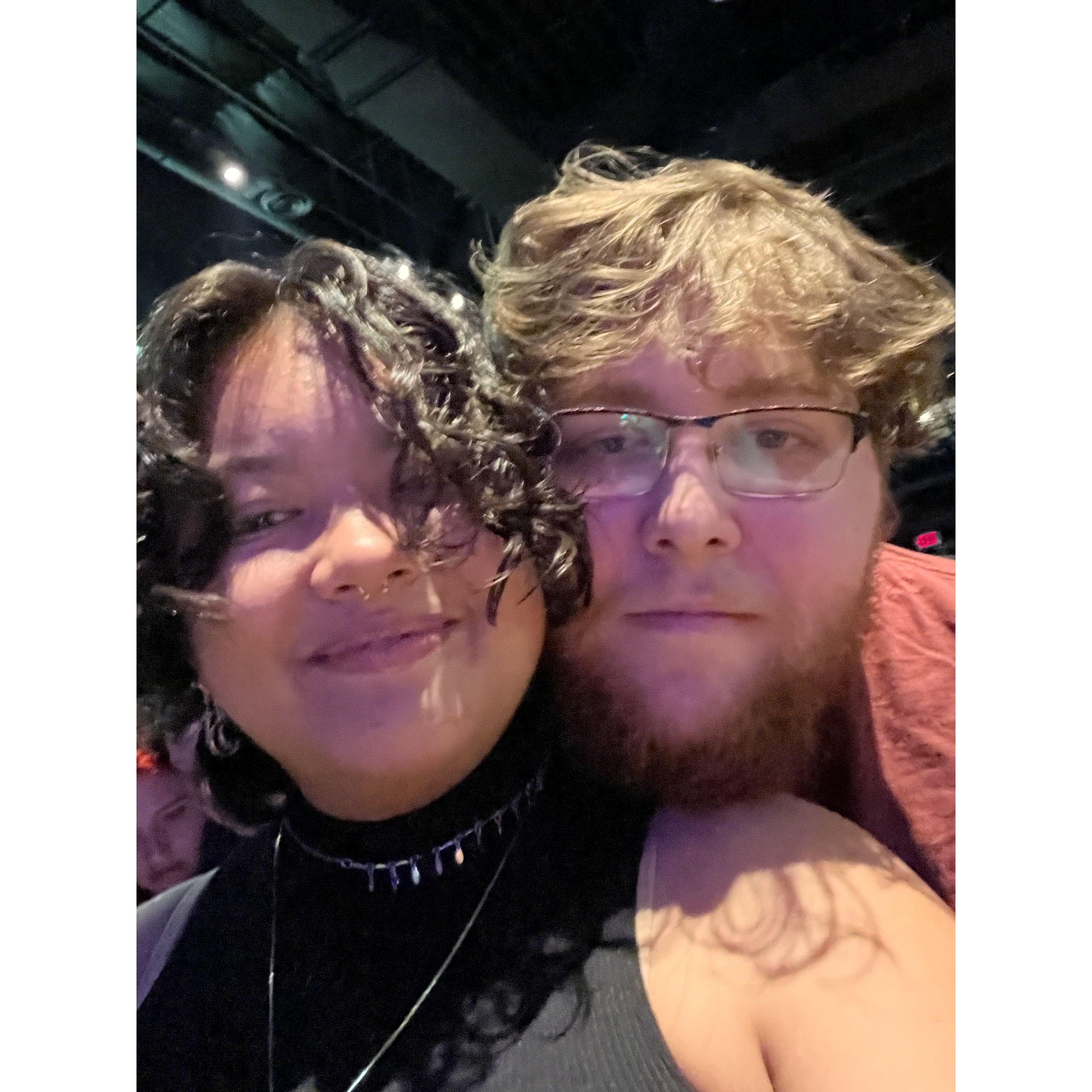 Danny's first concert (it was Ani Difranco)