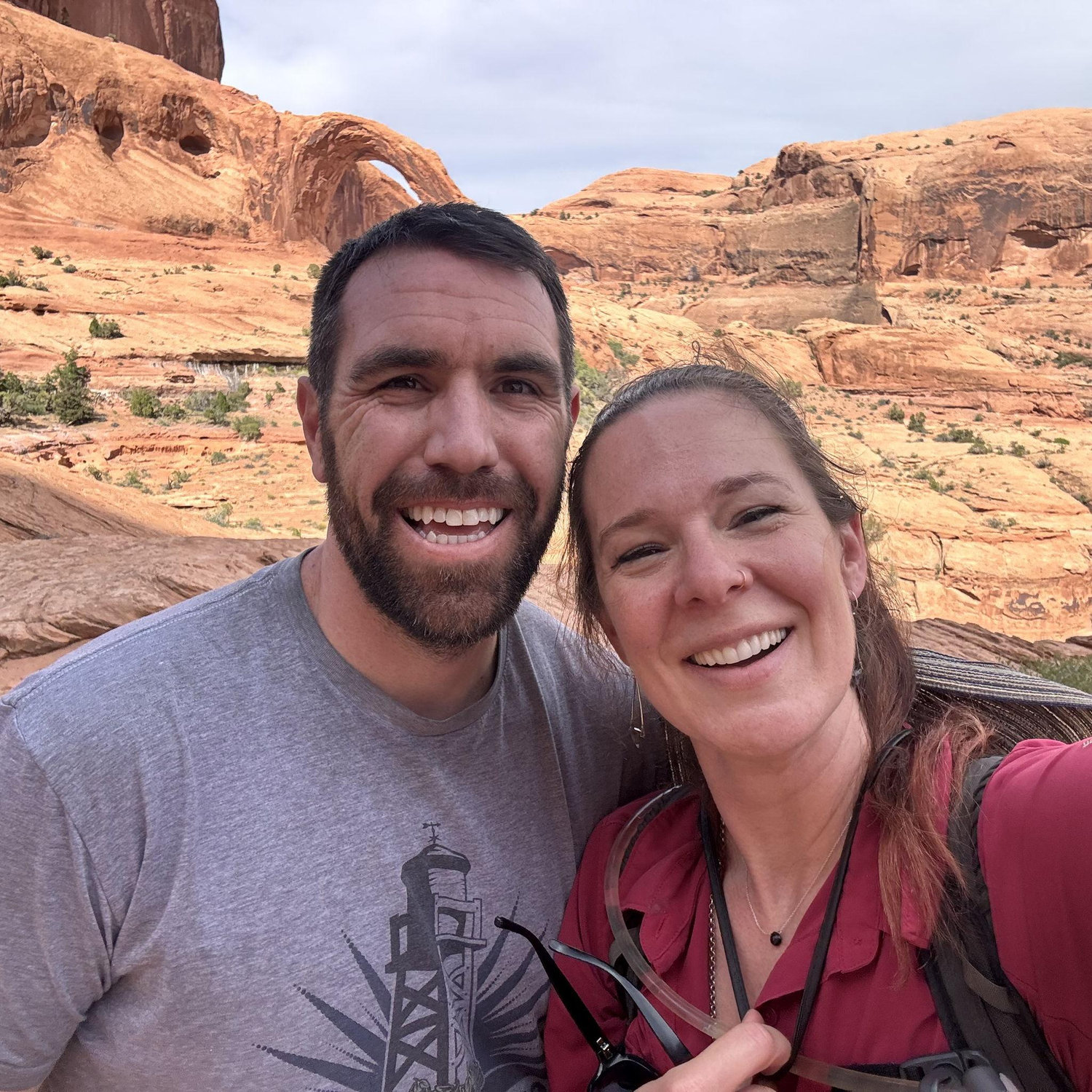 Hiking near Moab, UT!
