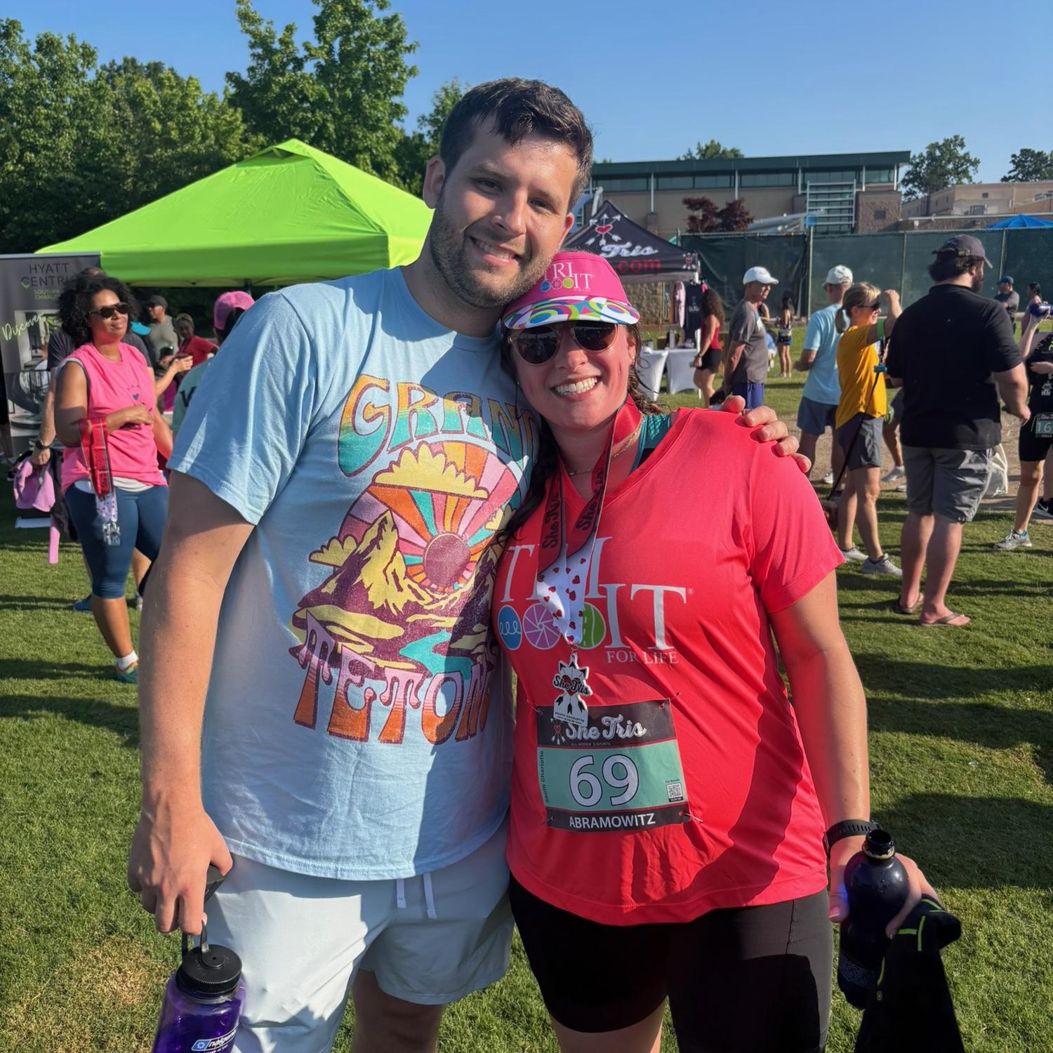 Bailey's first Triathalon