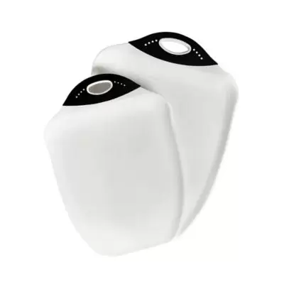 Dexas® Chop and Scoop™ Medium Cutting Board in White/Black