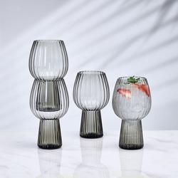 Mikasa Phoebe Optic Goblet Glass, Set of 4