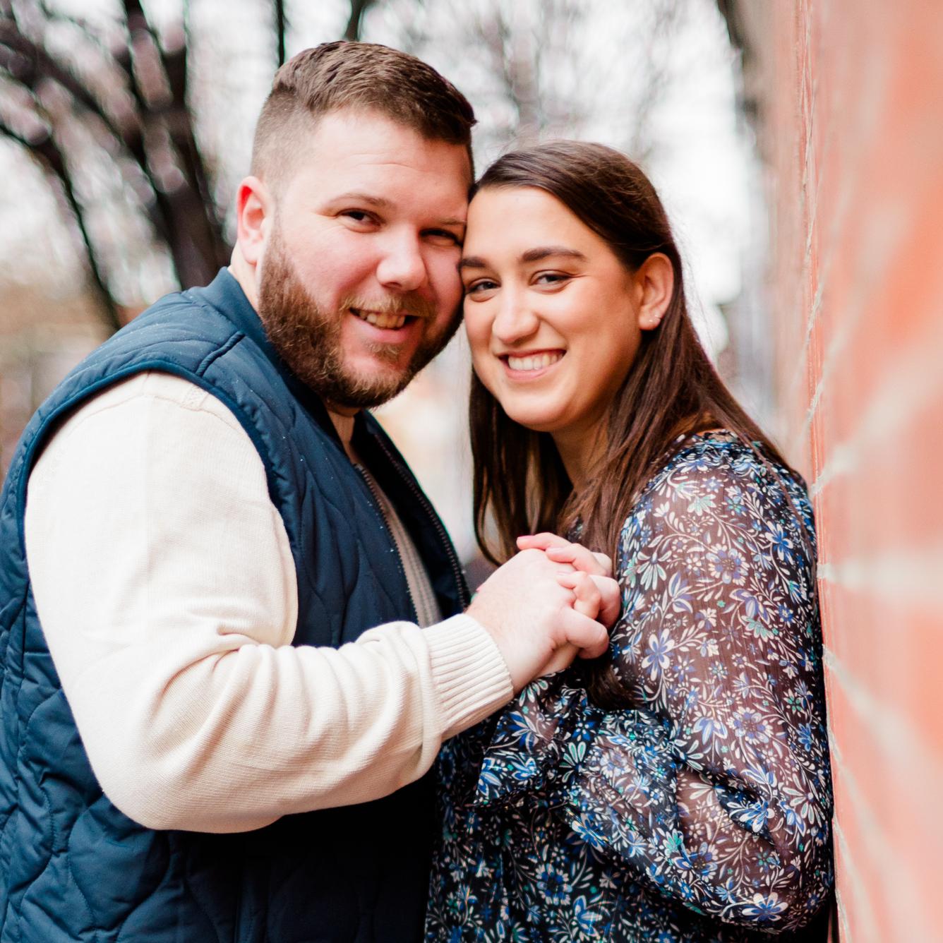 Our amazing photographer, Natalie took our engagement pictures for us in Philly this past December! Her instagram is @Sweetpeashots. We are so excited to have her with us on the big day!