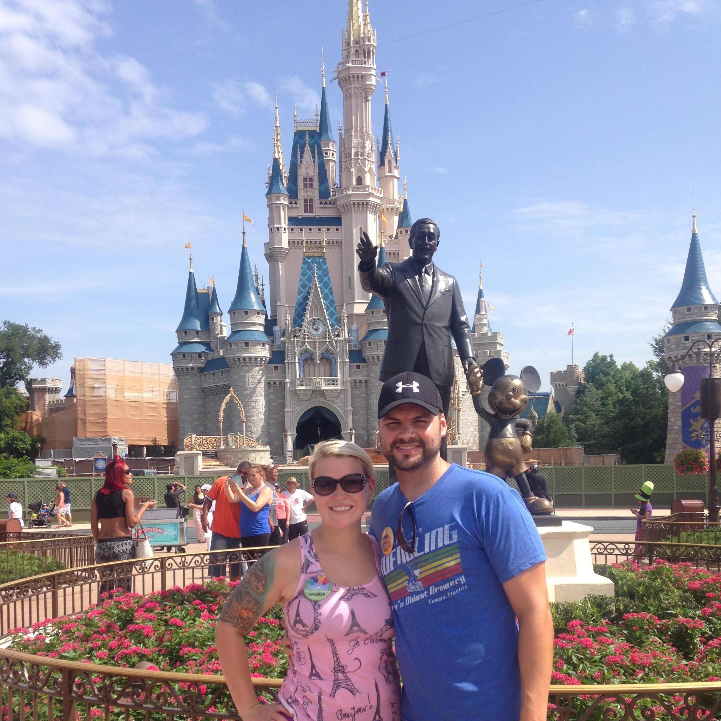 Zach's first trip to Disney World in July 2015!