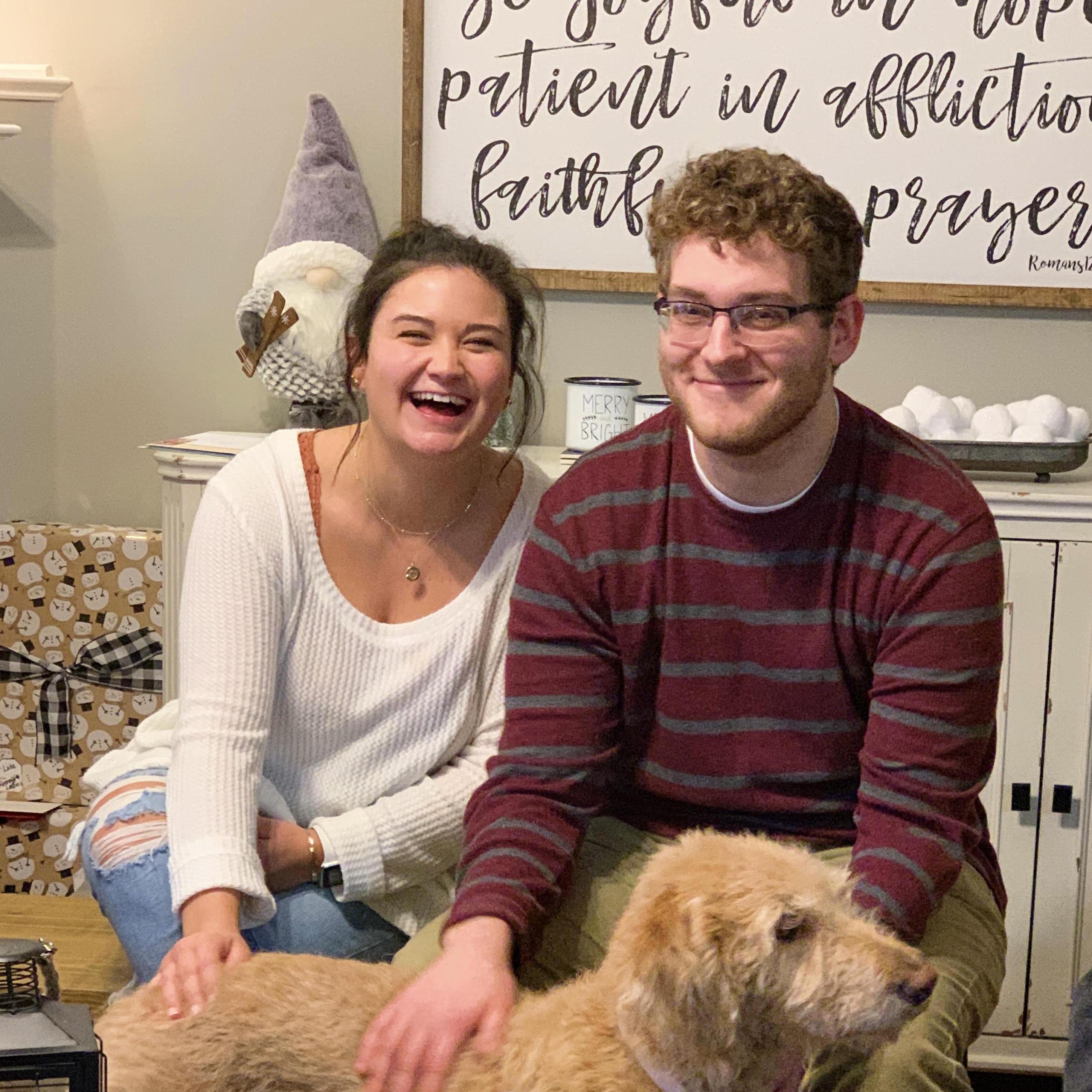 12/19/2020: Our first Christmas together and the first time Luke met Lydia's family!