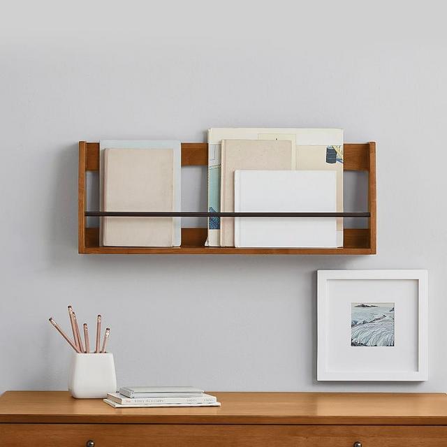 west elm x pbk Mid-Century Shelving, 2 Ft, Acorn