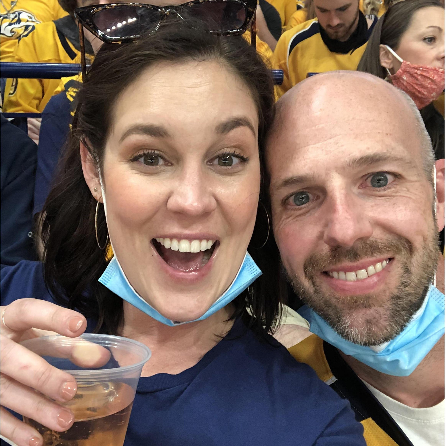 Rooting on our Nashville Preds!
