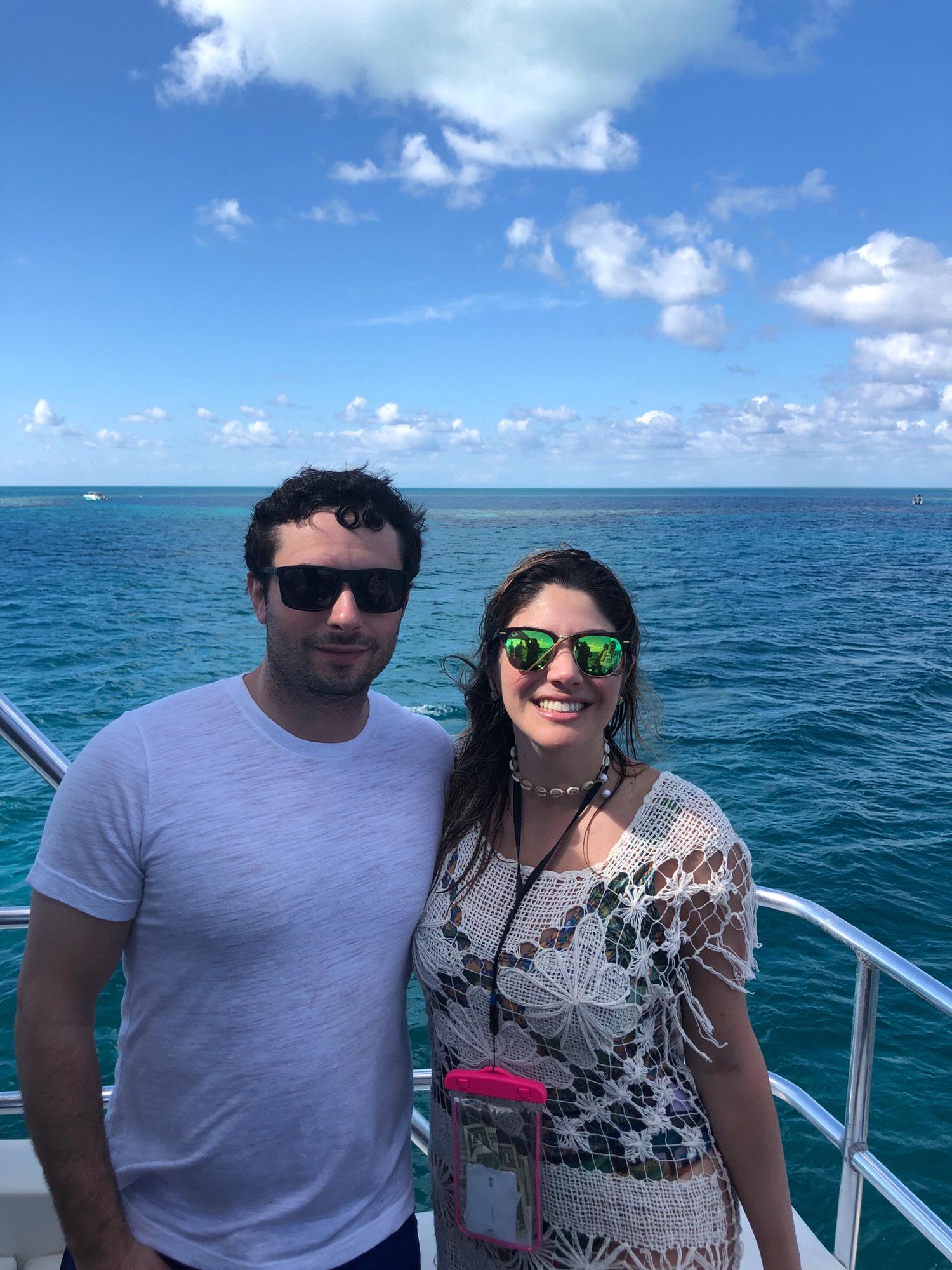 Snorkeling the great blue Hole of Belize
