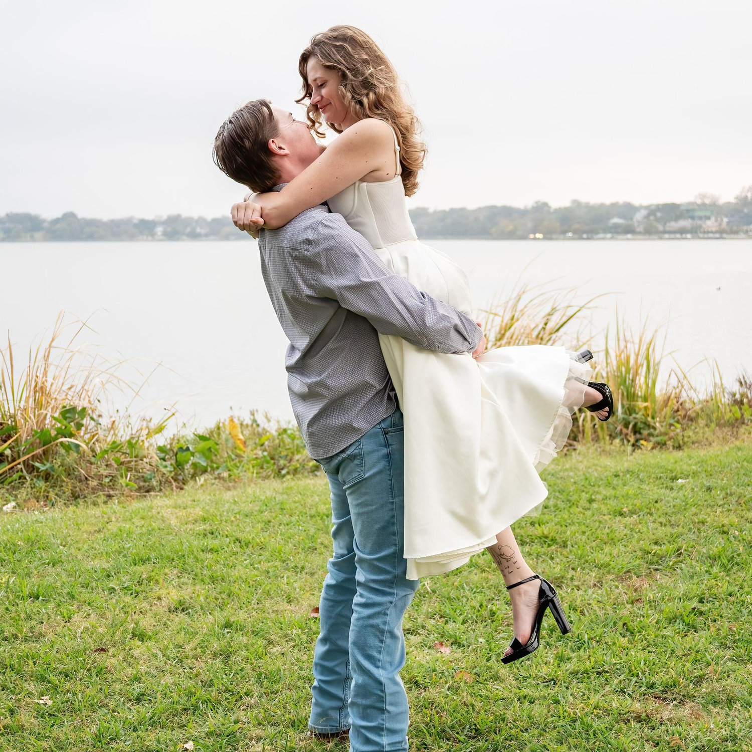 2024- Engagement photos at White Rock Lake