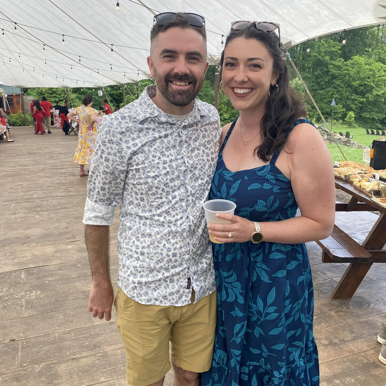 Our engagement party