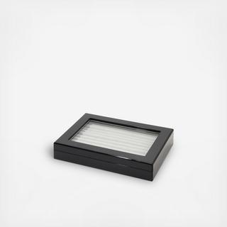 Carbon Fiber Lacquer Cufflink Box