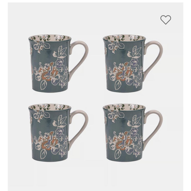Faustine - Coffret de 4 mugs