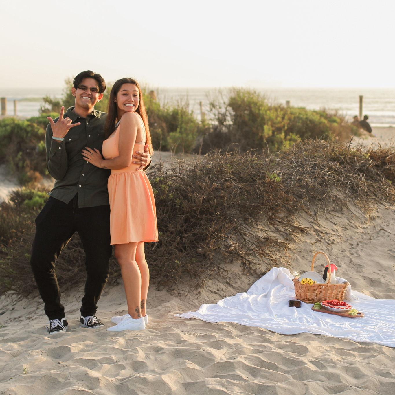 Our first official date was on my birthday. Juan surprised me with finding PHO in Ensenada, and a romantic picnic and photoshoot