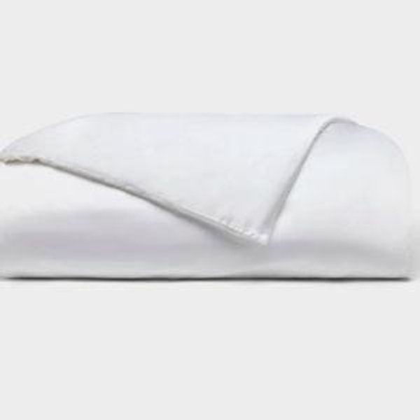 Bamboo Duvet Cover - White / King