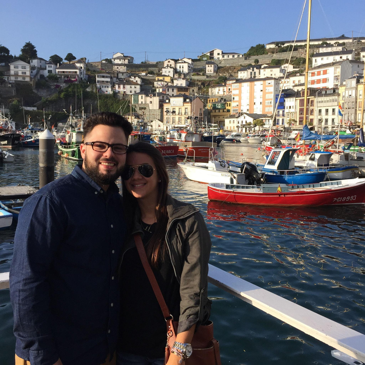 Puerto de Luarca, Asturias - Summer 2014 - Our favorite local port town.
