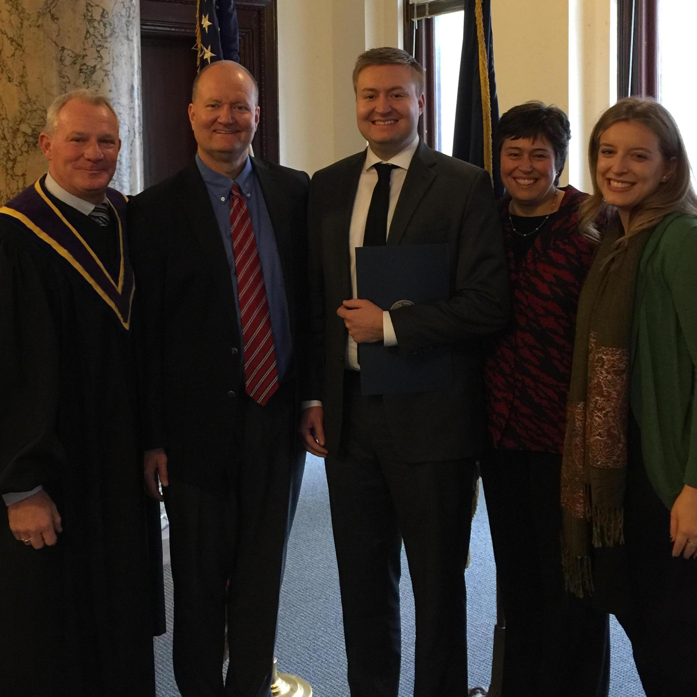 Seth's PA Bar Swearing In!