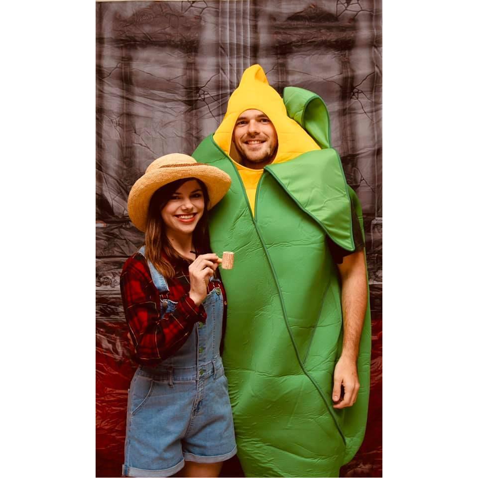 The first of a long line of epic Halloween costumes