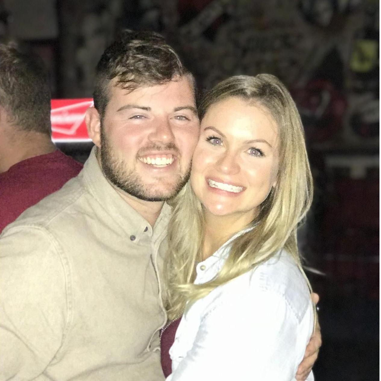 This was us on our one year of dating anniversary.
