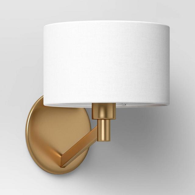 Modern Arm Wall Sconce Brass - Project 62™