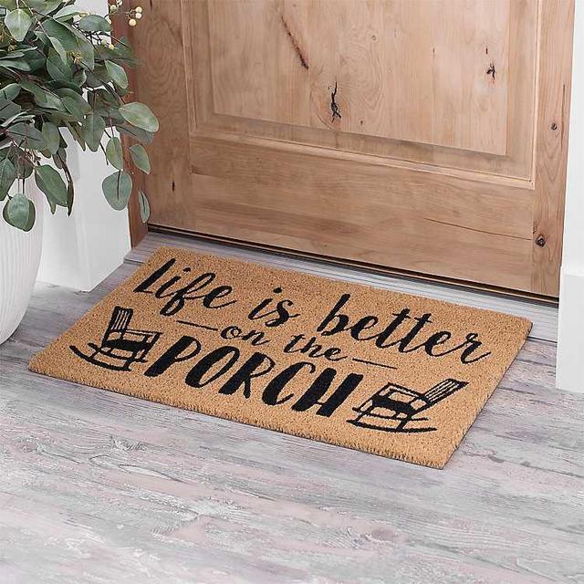 Life is Better on the Porch Doormat