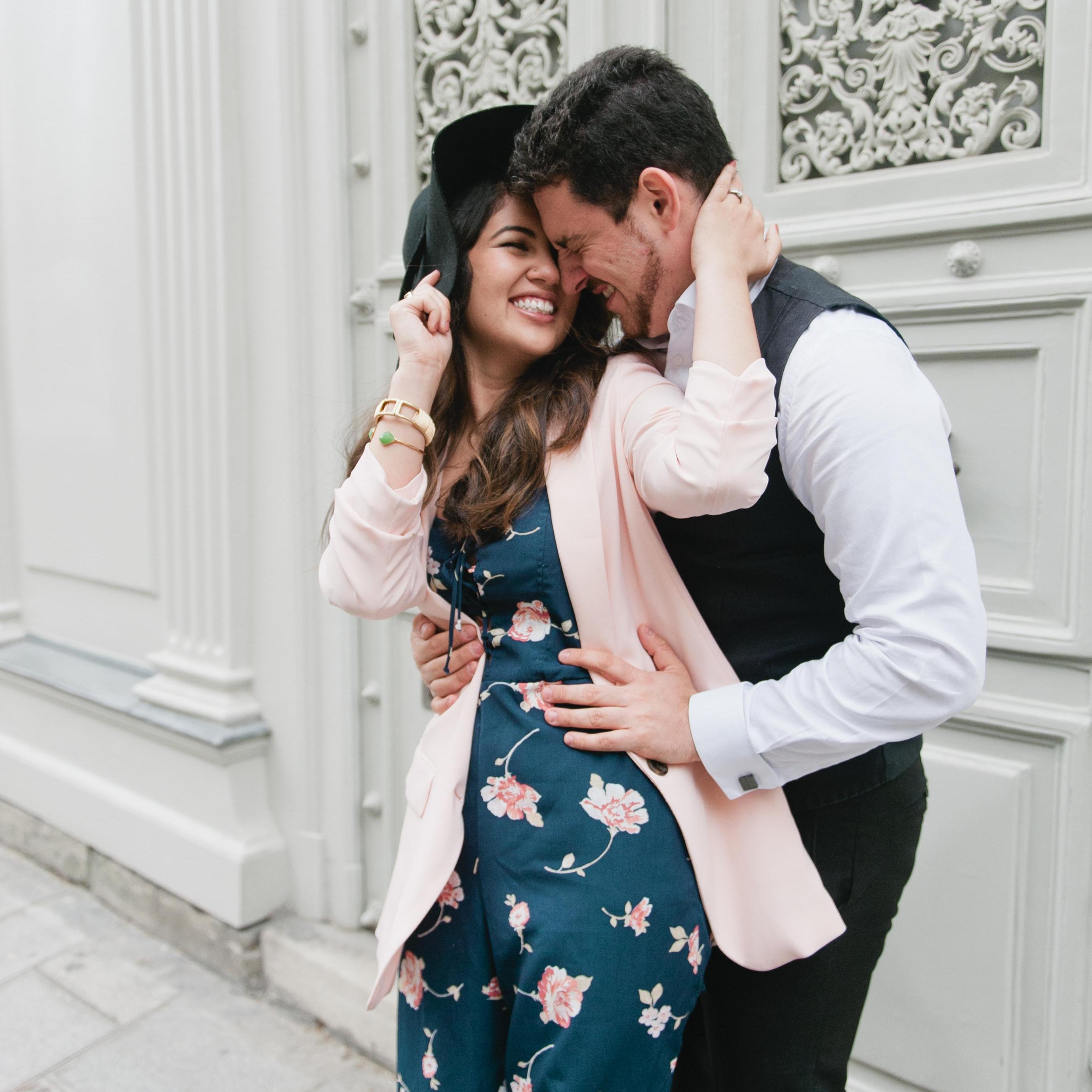 So much laughter in Paris! April 2017. Meredith McKee Photography.