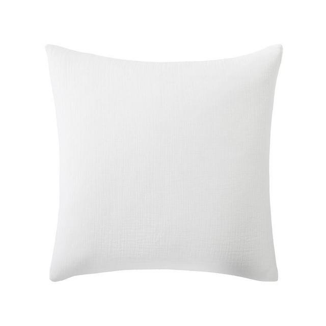 White Soft Cotton Sham, Euro