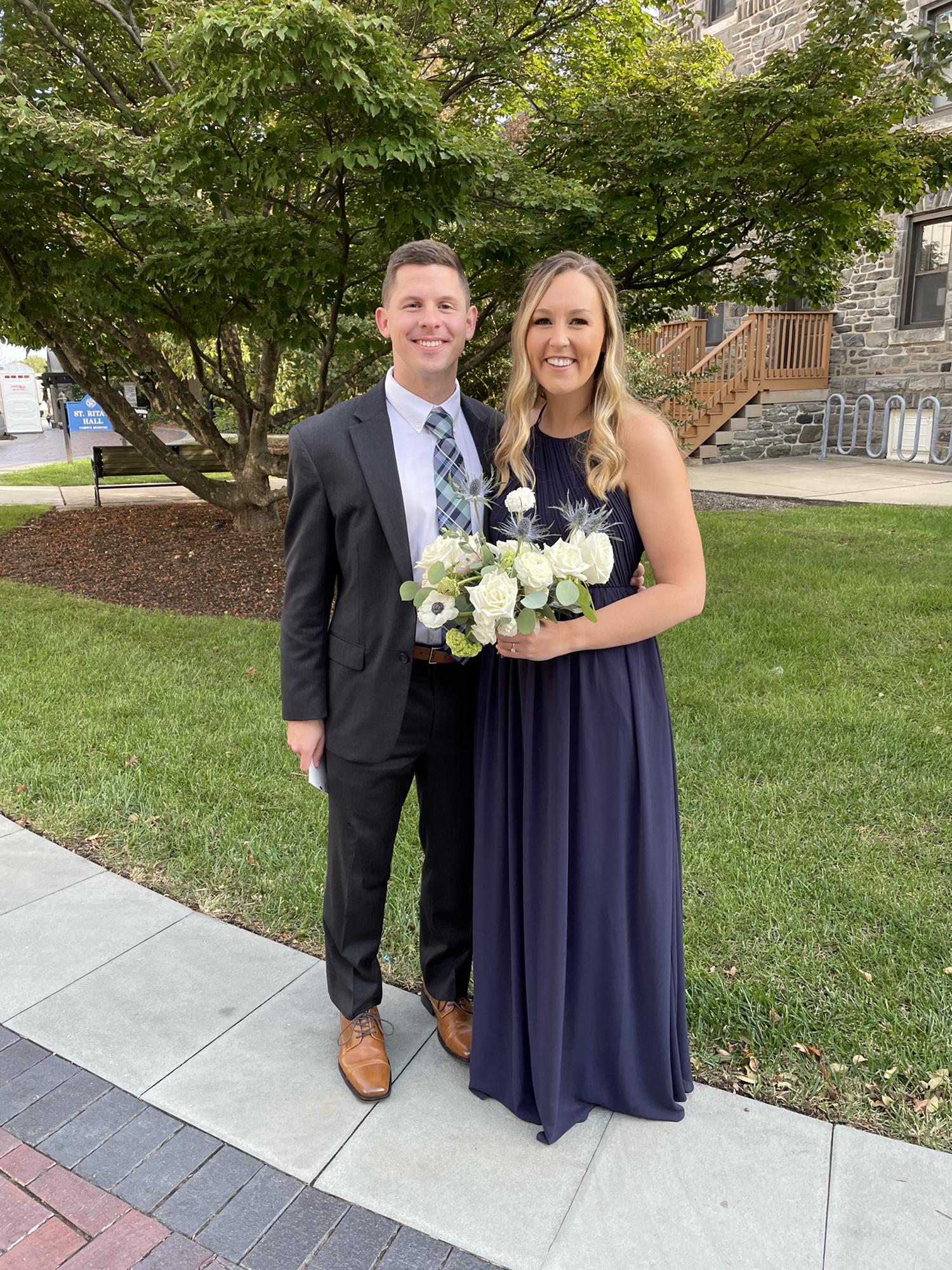 At our friends wedding at Villanova in October, 2021!