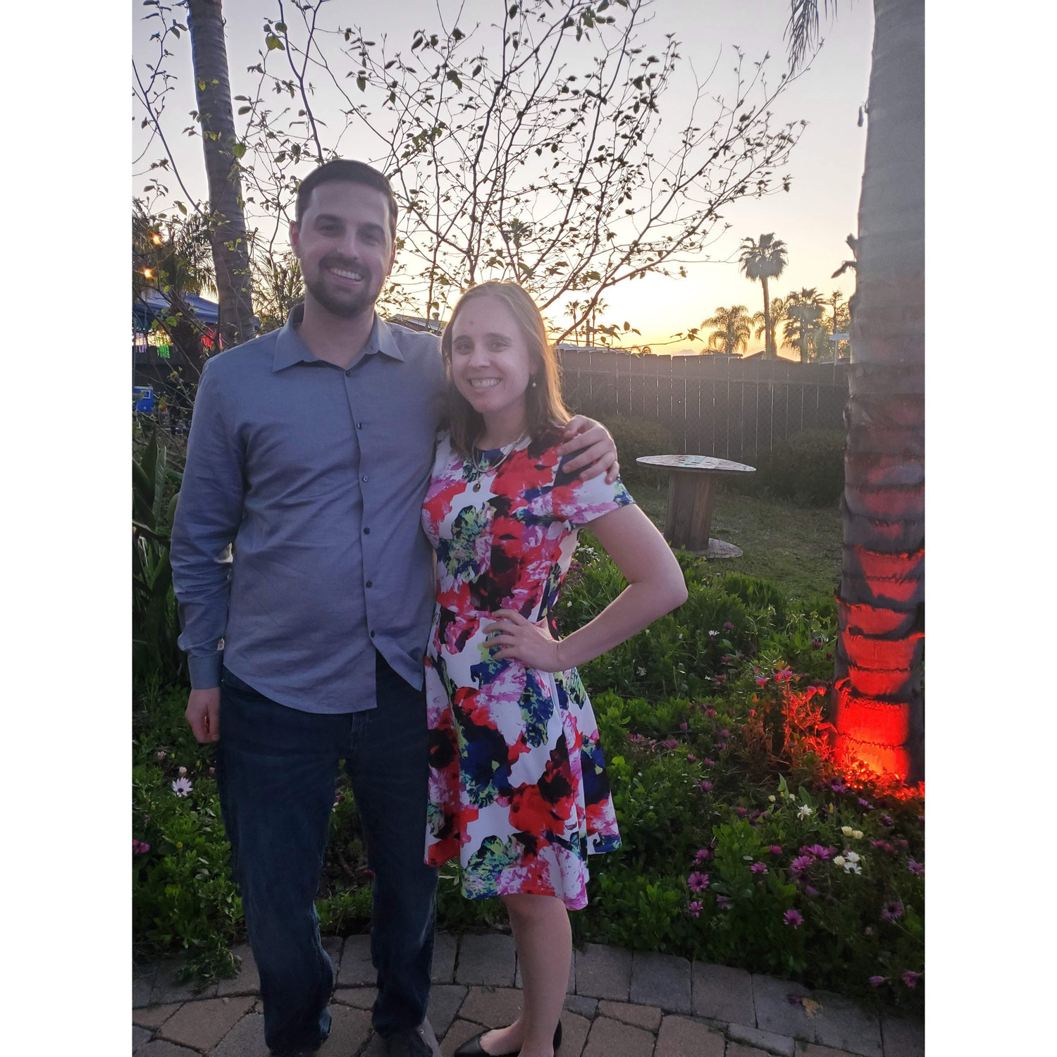 At a friend's wedding