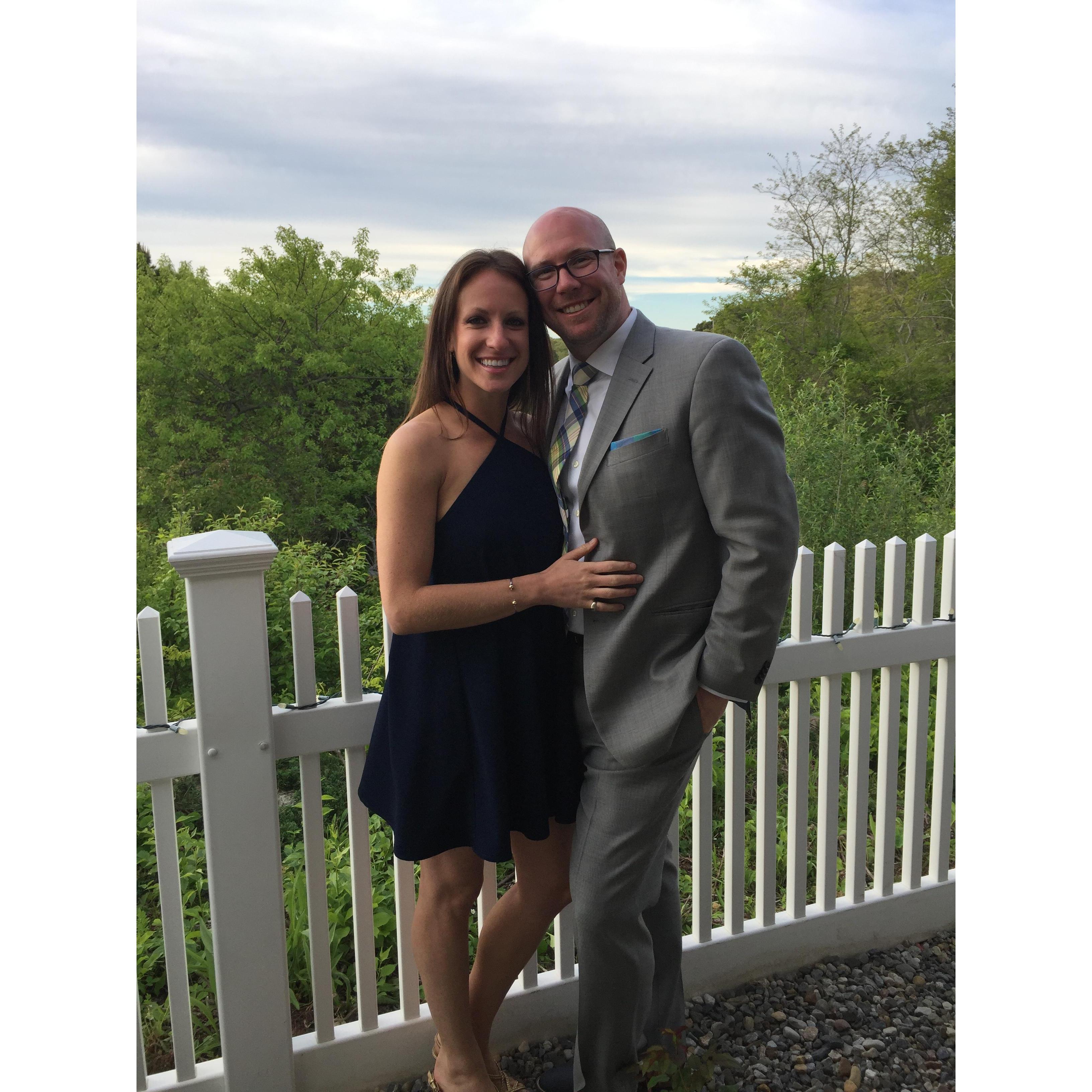 First wedding together.