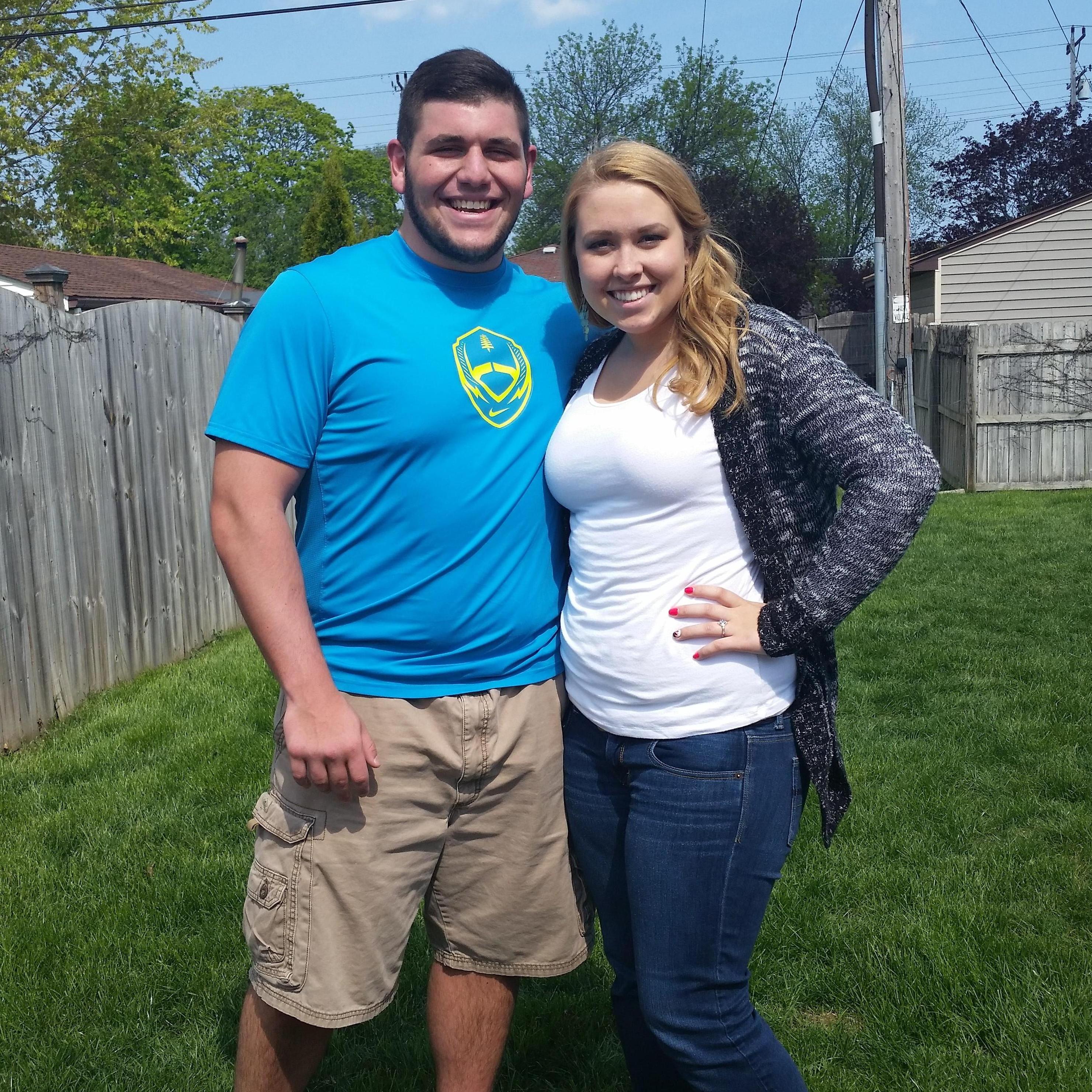 Right after Alexia first met the Ruffolo family. Well only about 10% of them!