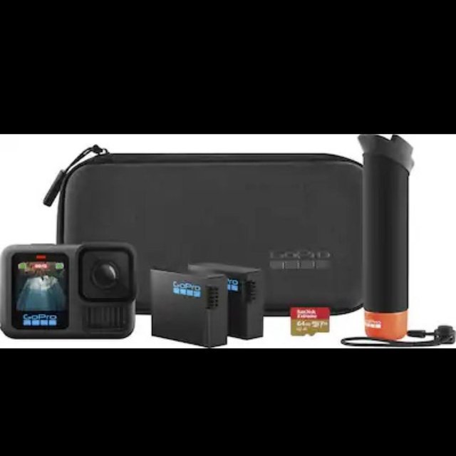 GoPro - HERO13 Black Action Camera Bundle - Black