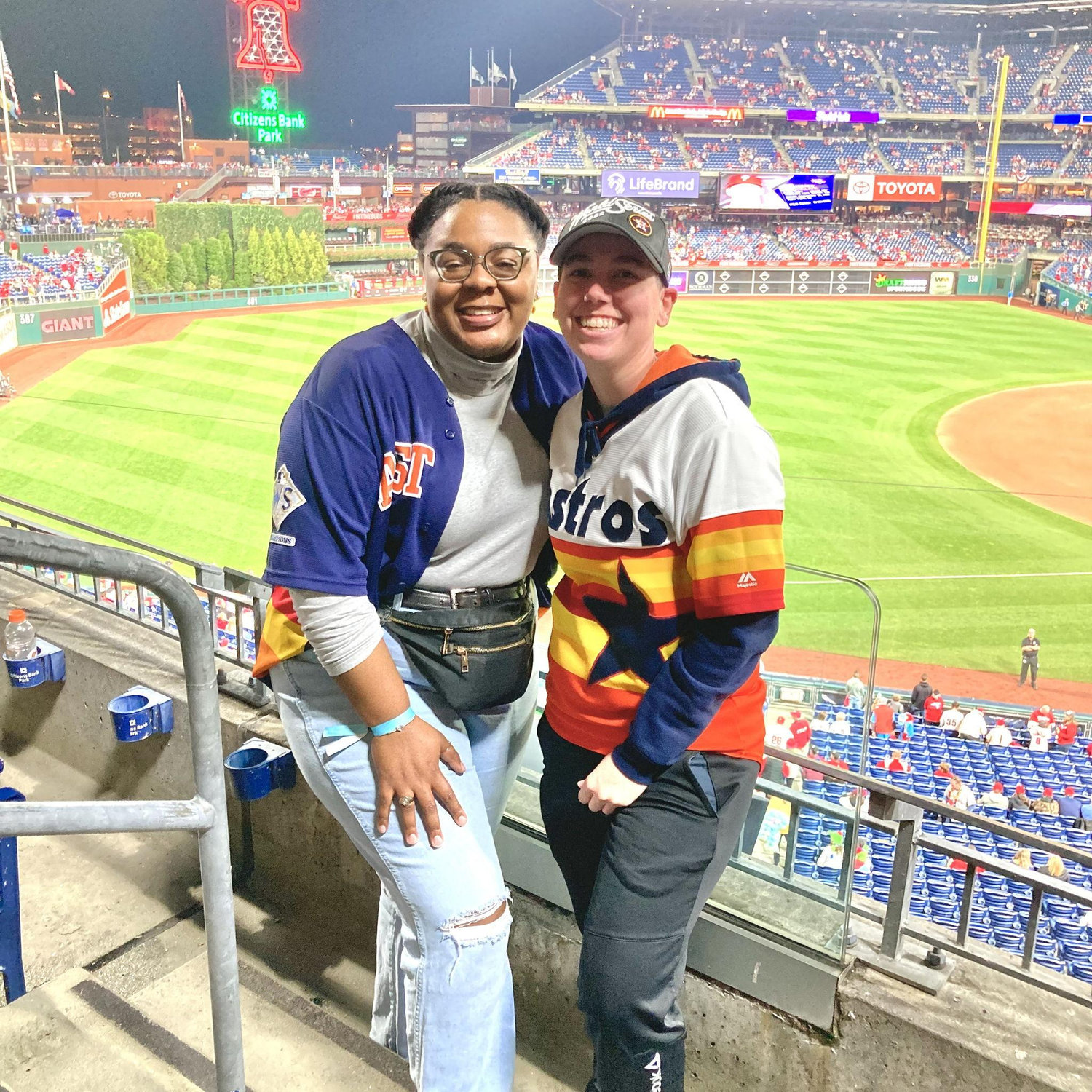 Astros World Series game in Philidelphia ( we won't talk about the outcome of said game)