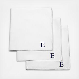 Personalized 3-Piece Handkerchief Set