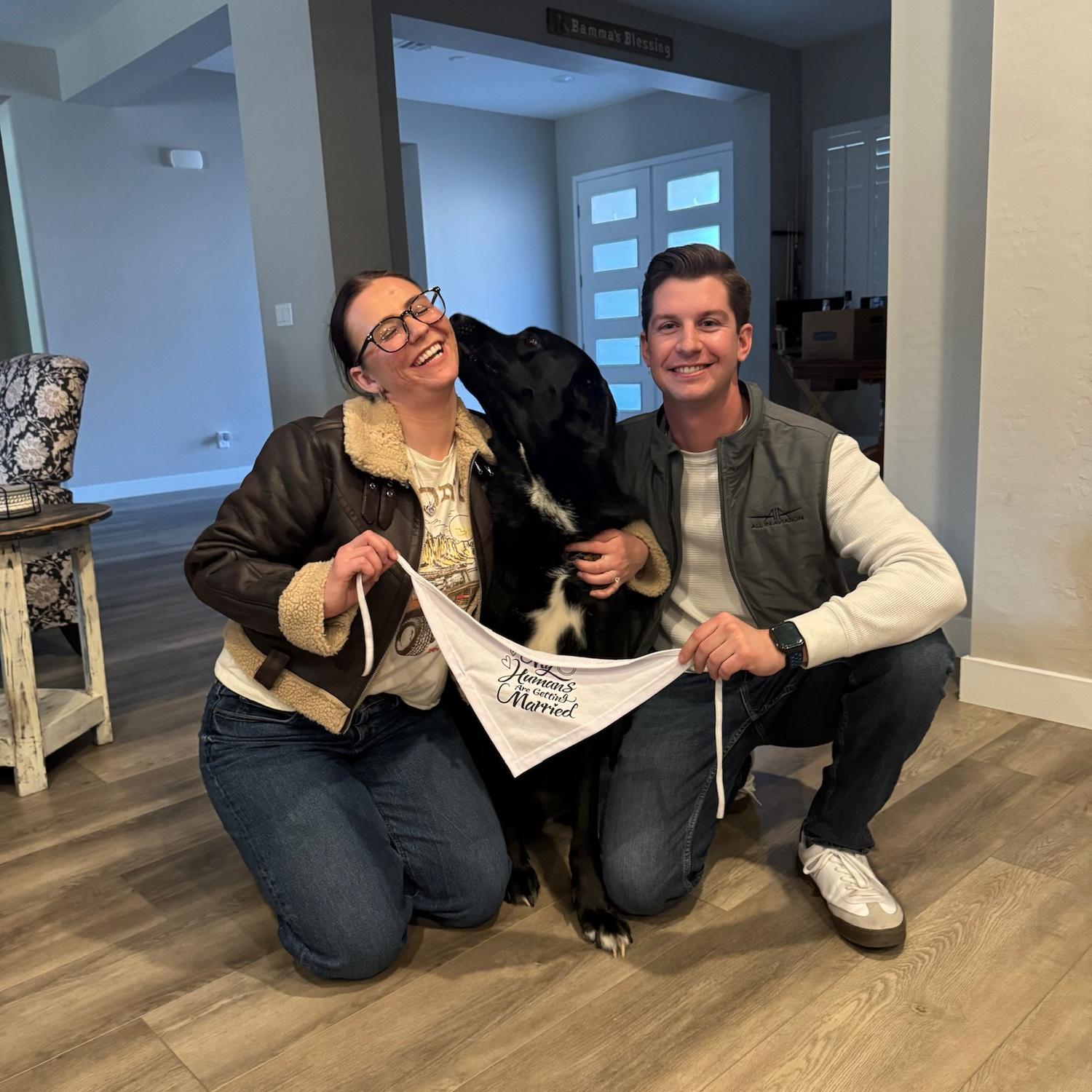 Asher was pretty happy to hear the news!