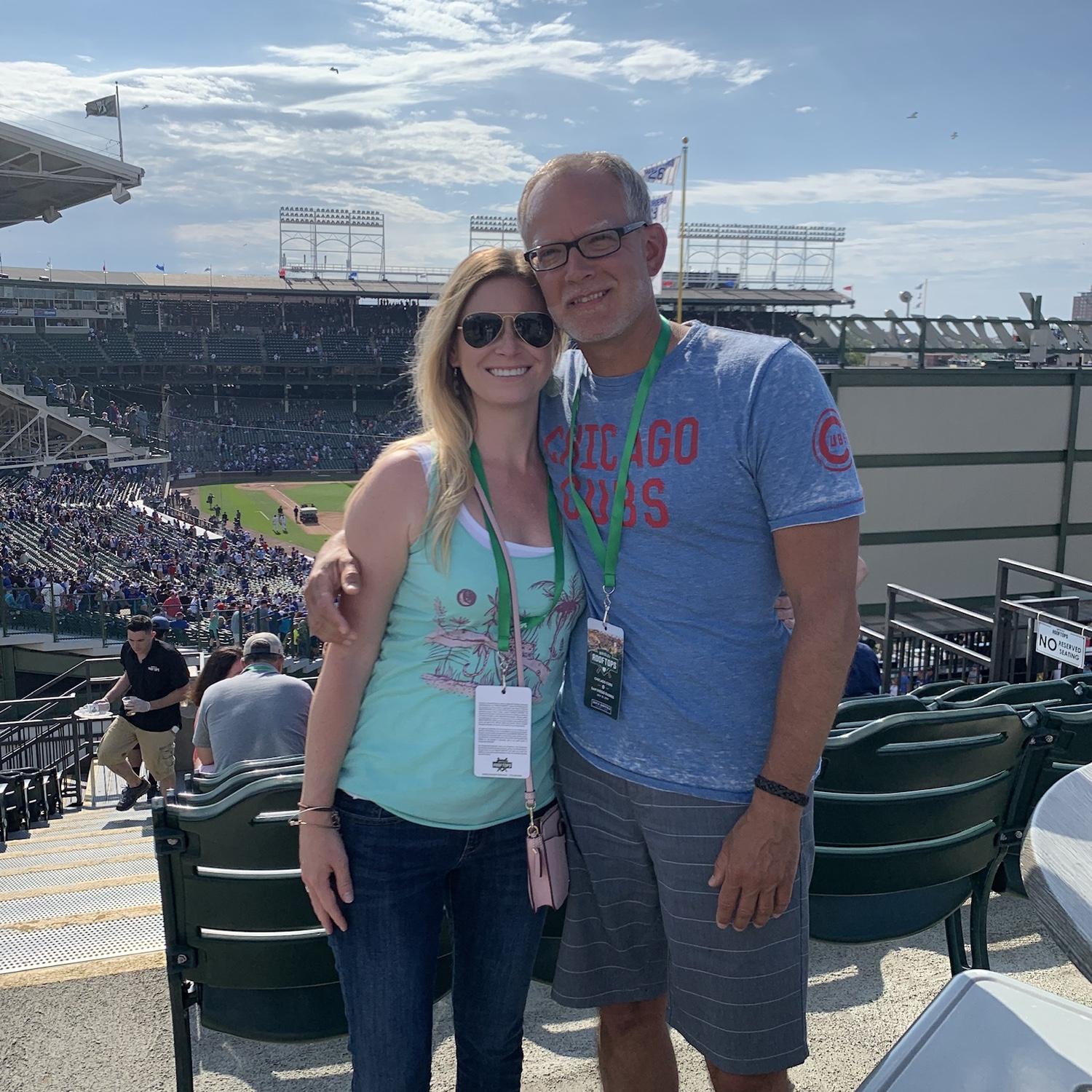 2019 - Cubs Rooftop for Steve's birthday